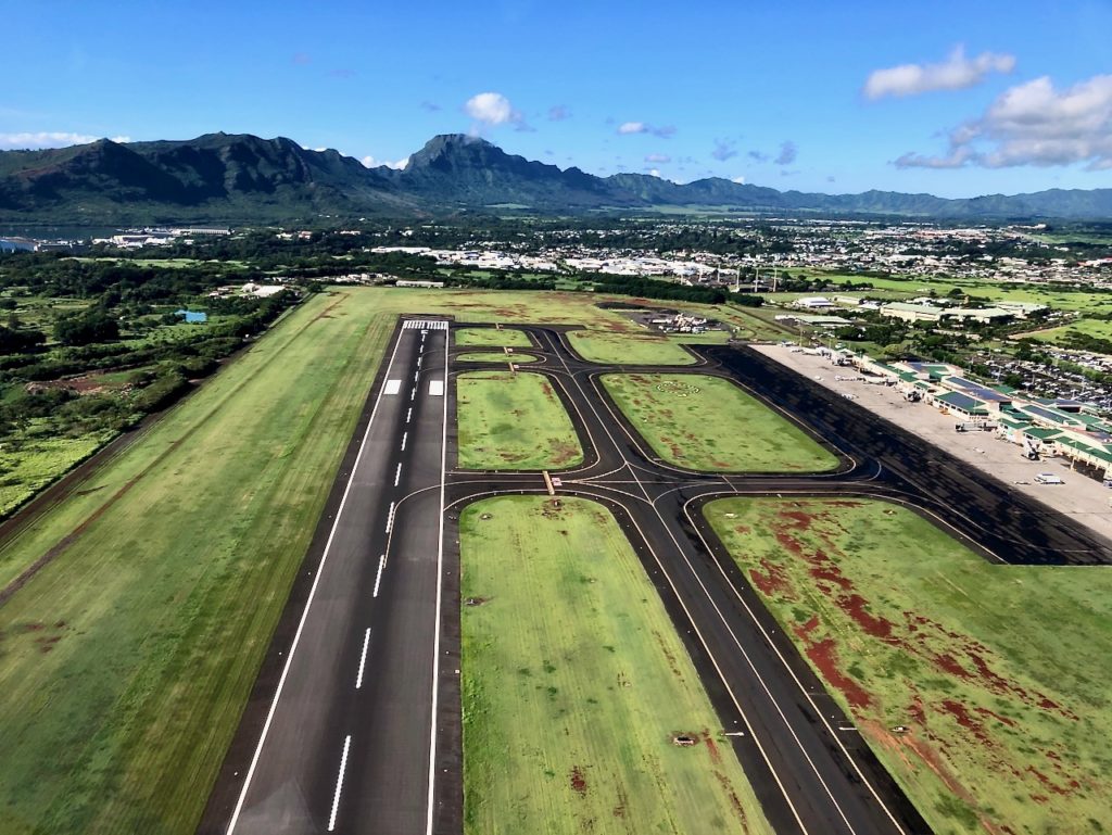 Landebahn Flughafen Kauai